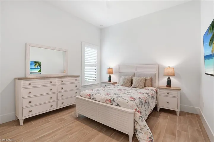 Bright interior space featuring light wood-finish flooring