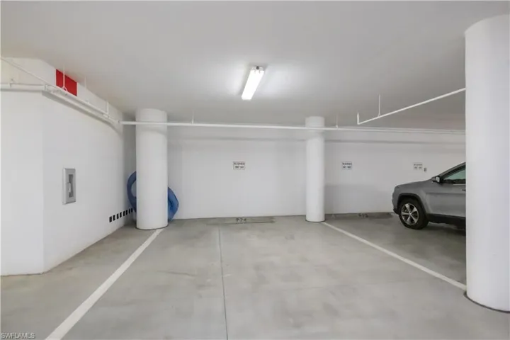 View of parking garage