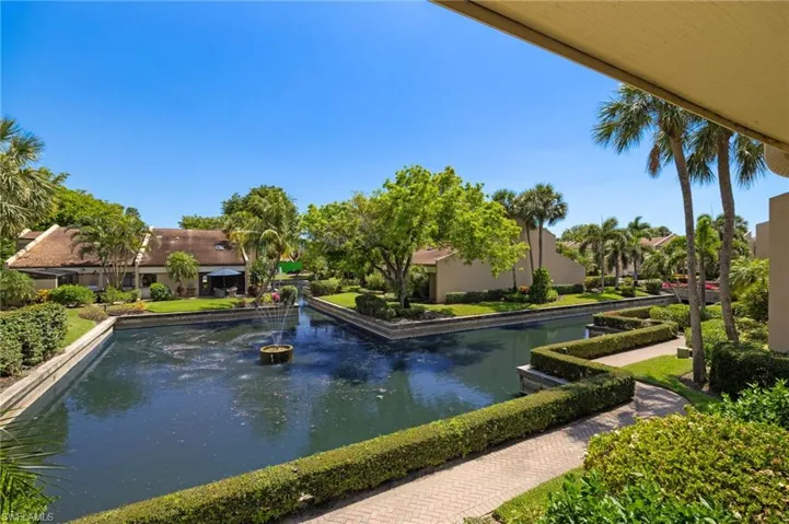 View of property's community featuring a water view
