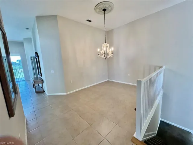 Dining Room with furniture removed