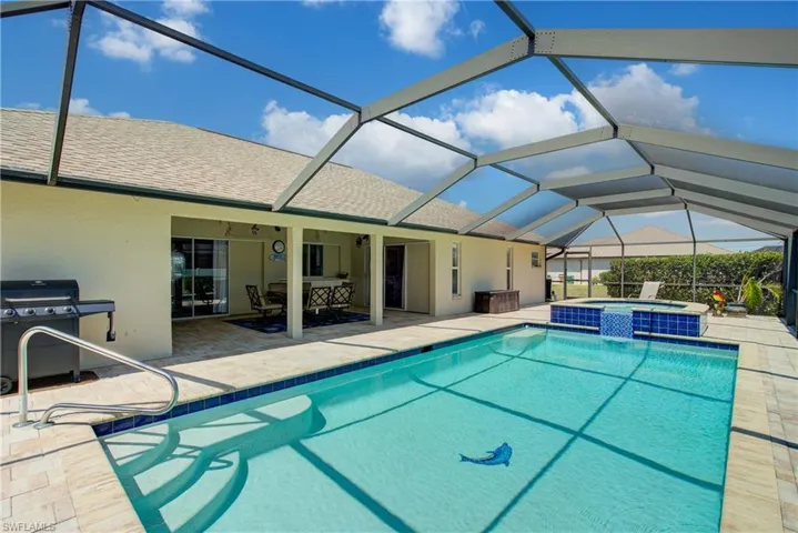 The crown jewel of this amazing home is the outdoor oasis!