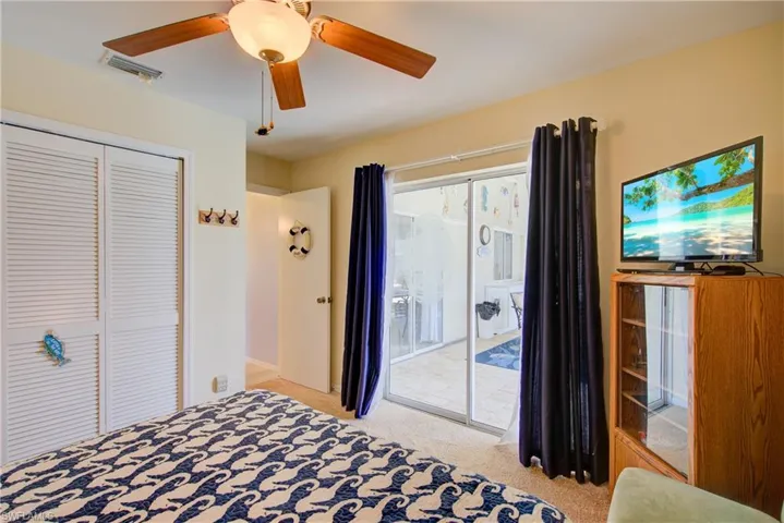 One of the Two guest bedrooms