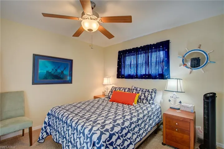 One of the Two guest bedrooms