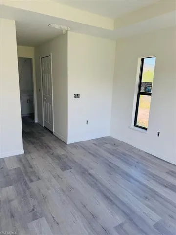 Master Bedroom/walk-in closet view