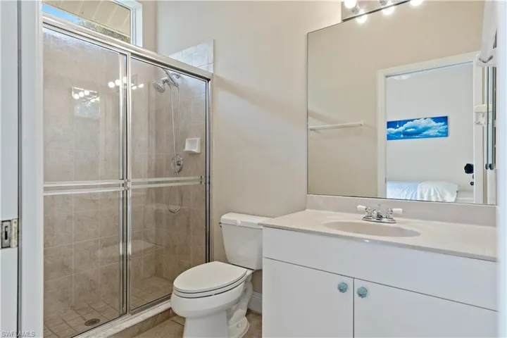 Full bathroom with a shower