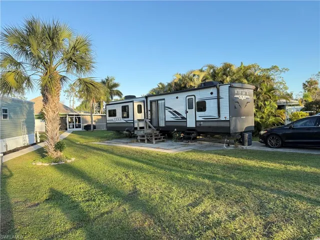 Lot with RV