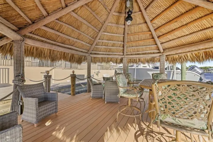 View of deck