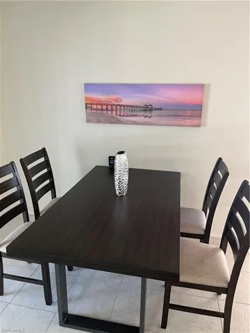 View of dining room