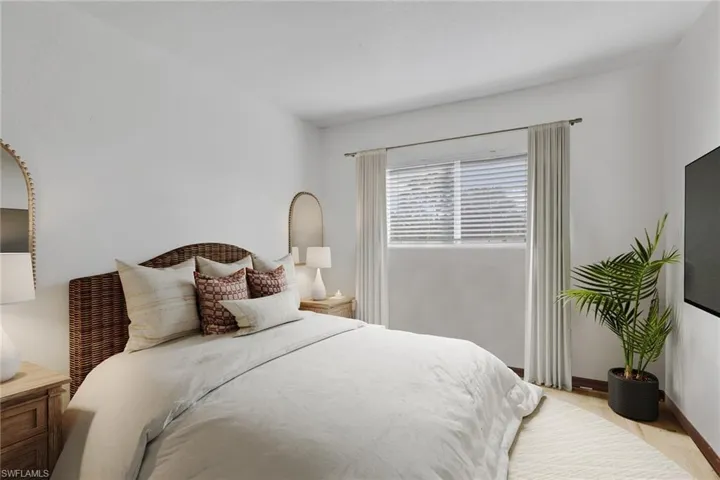Photo includes reality renovation and/or staging to showcase the possibility of the Guest Bedroom. Design services included with purchase!