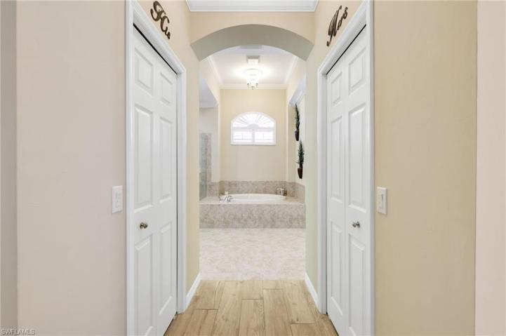 PRIMARY BEDROOM CLOSETS