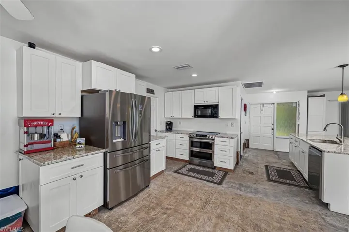 Lots of space to cook and entertain at the same time.