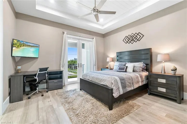 Bedroom 2 with balcony