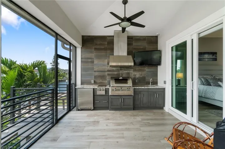 Outdoor Terrace Kitchen