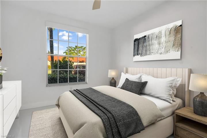 Guest Bedroom virtually staged.