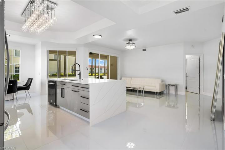 Lake views from your kitchen and lanai.