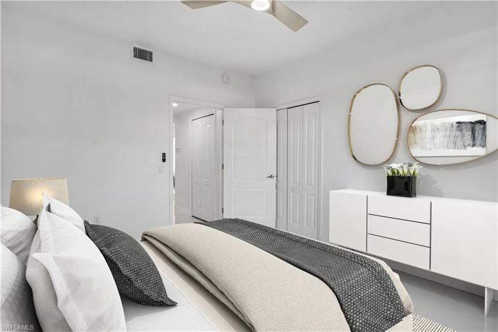 Guest Bedroom virtually staged.
