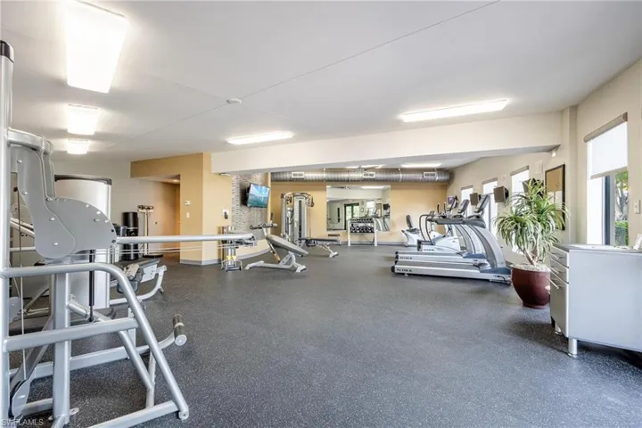 View of exercise room