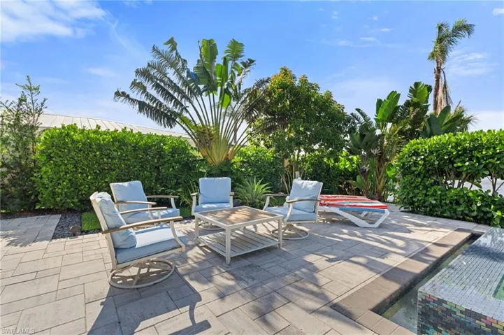 View of patio  - Virtually Edited Image