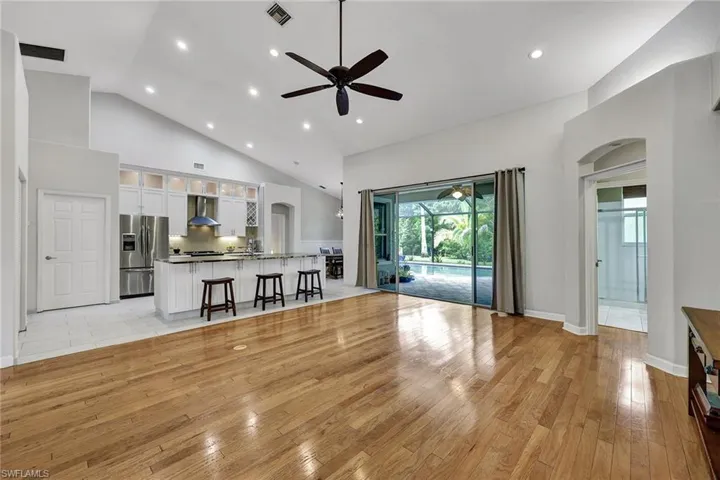 Spacious Family room