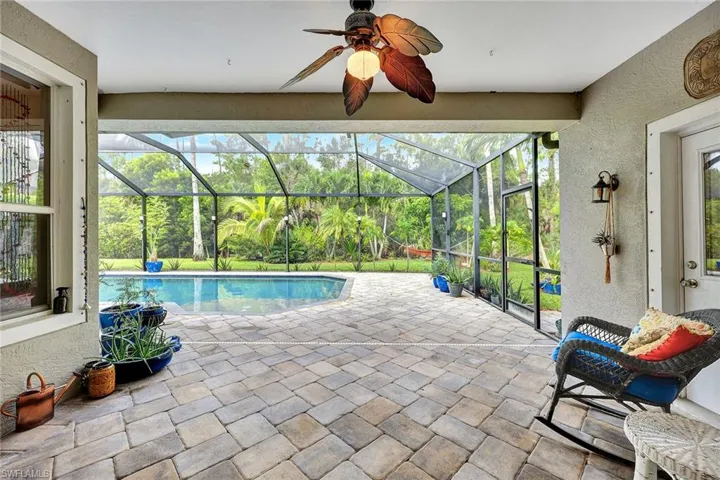 Pool area