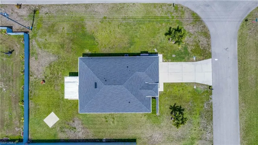 Aerial View -Welcome Home! 1618 SW 19th Ave. Cape Coral, FL 33991