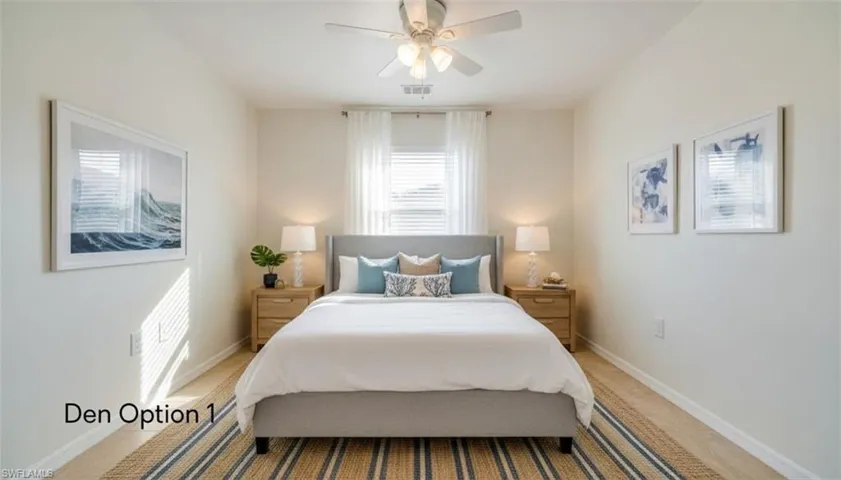 VIRTUALLY STAGED Den Option 1