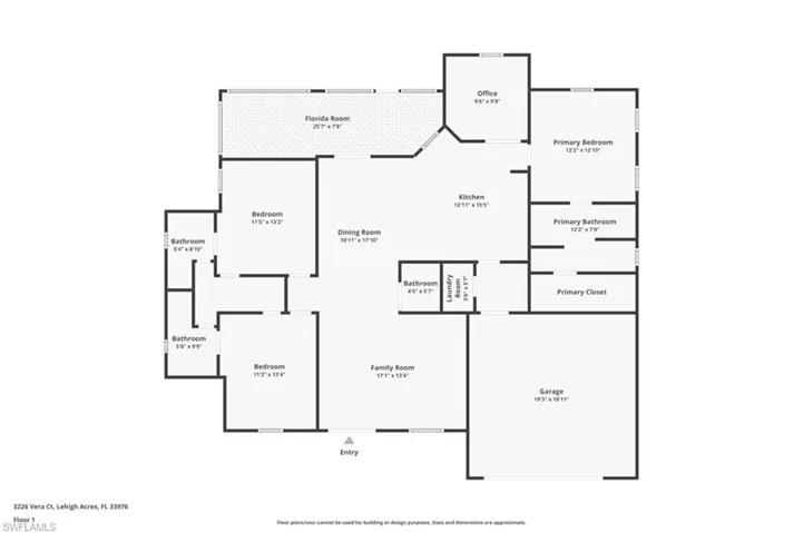 View of home floor plan