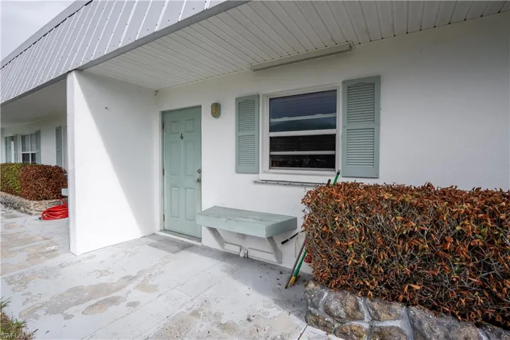 View of exterior entry
