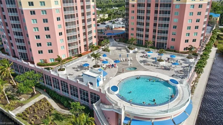 View of pool