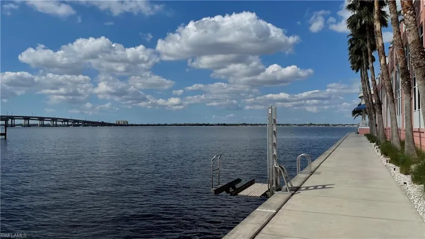 Kayak launch - Dock area with a water view