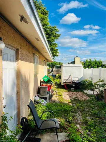 View of yard featuring a patio area