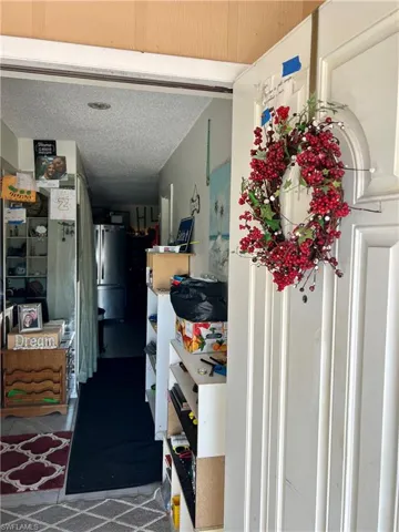 View of storage room