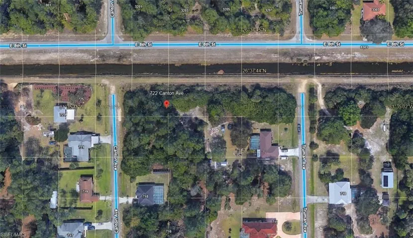 Map location