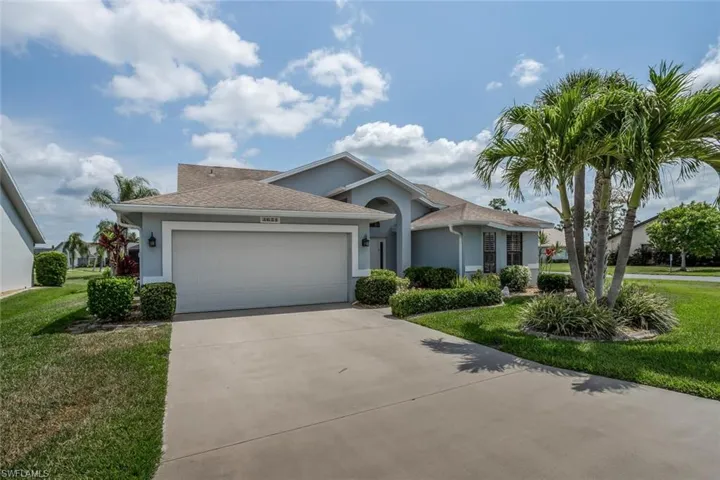 Spacious driveway and oversized 2 car garage.