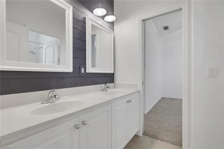 Jack and Jill bathroom