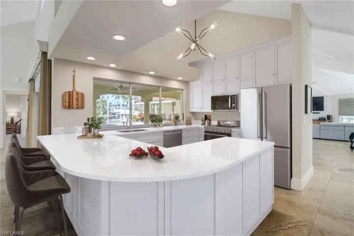 Rendered and reimagined kitchen