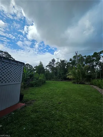 View of green lawn