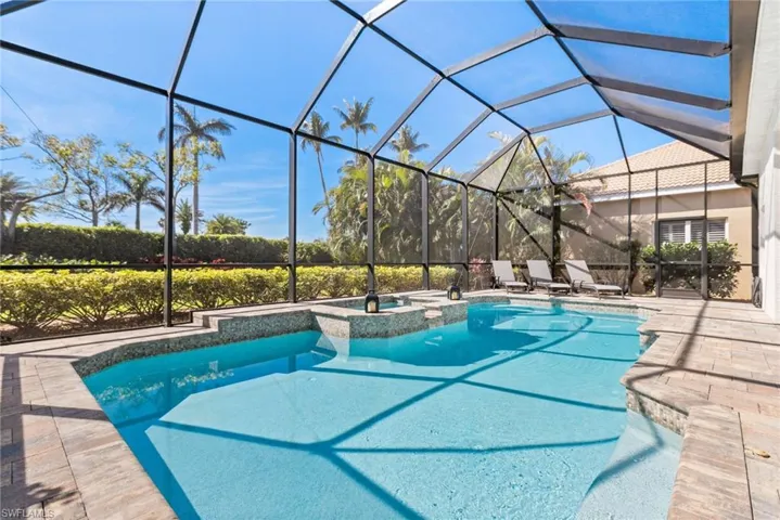 This is an oversized pool and spa.