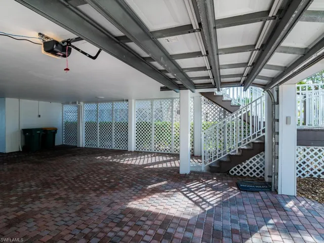 View of patio / terrace with stairway
