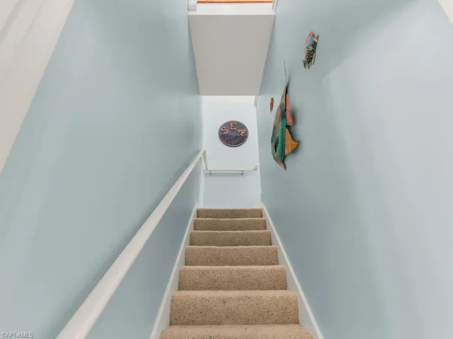 View of stairs