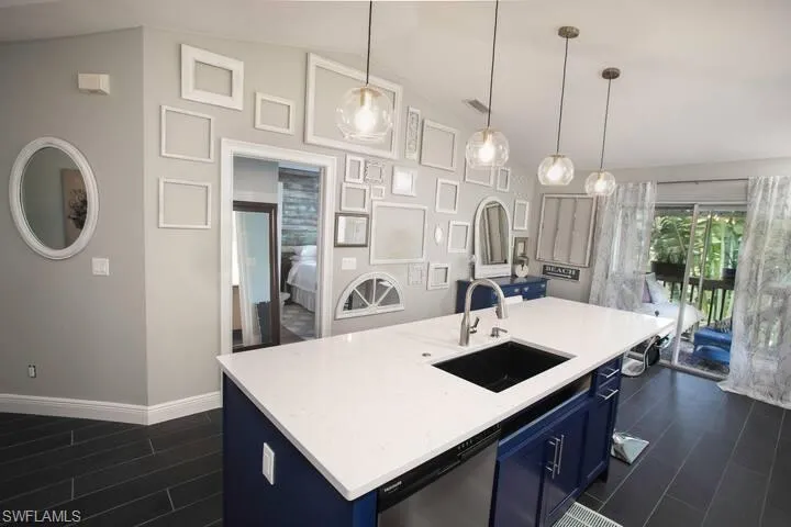 Upstairs remodeled Kitchen