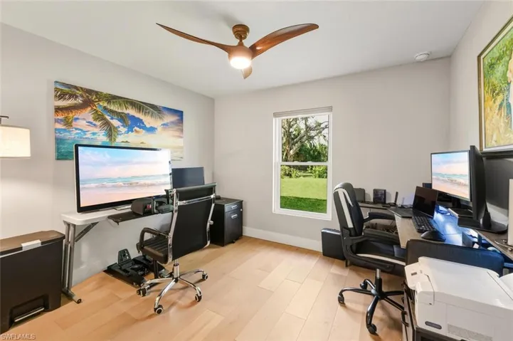 1st floor bedroom #3 currently being used as an office