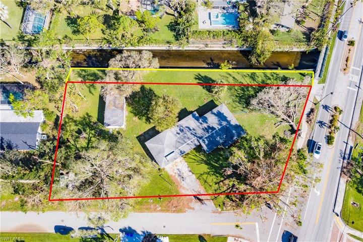Lot in Red adjacent County owned in back, you maintain