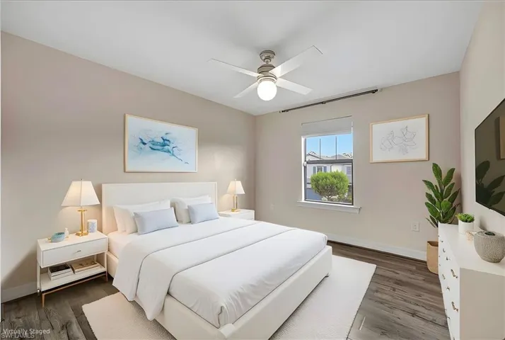 Virtually Staged bedroom #3
