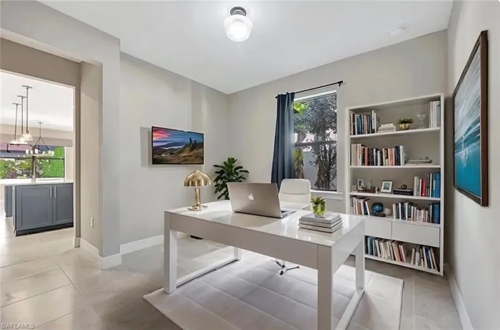 Virtually Staged 1st Floor Den