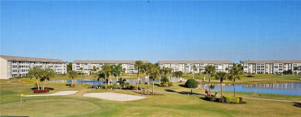 Expansive views of the golf course, water, greens 3 & 7 and beyond!