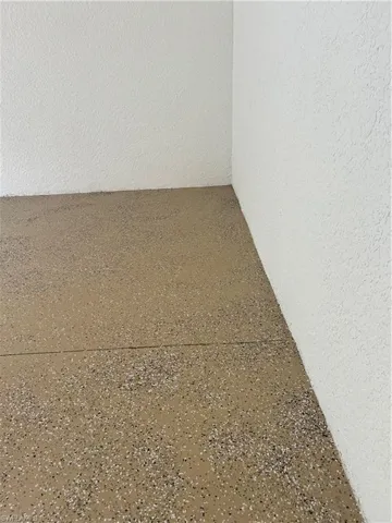 Large 2 car garage newly painted and epoxied