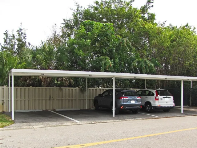 Assigned, covered parking.