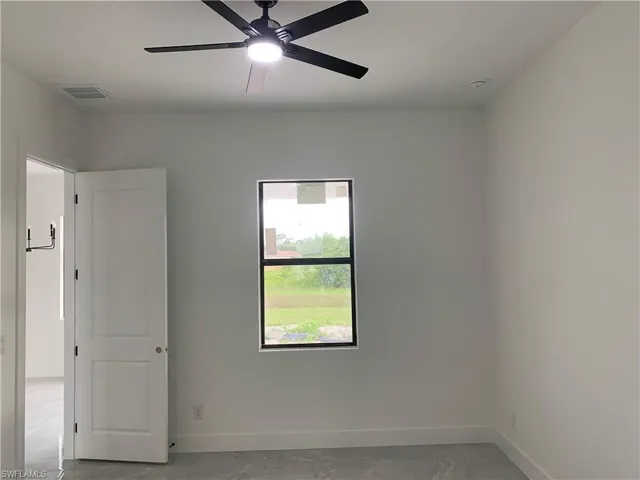 All bedrooms equipped with remote controlled ceiling fans