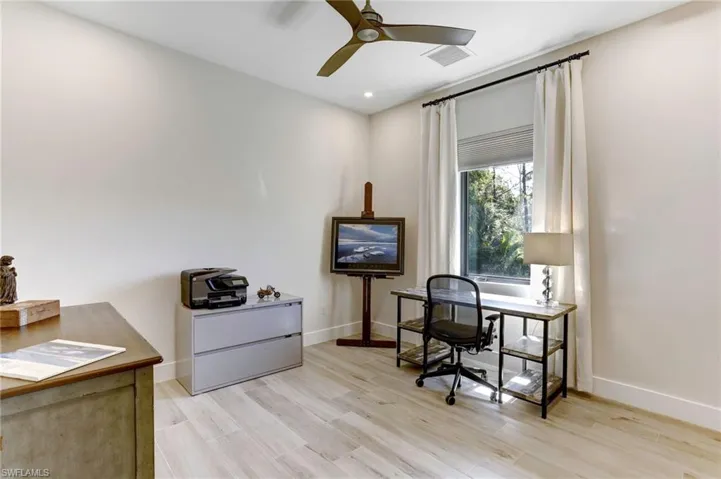 Bedroom three (currently used as an office)